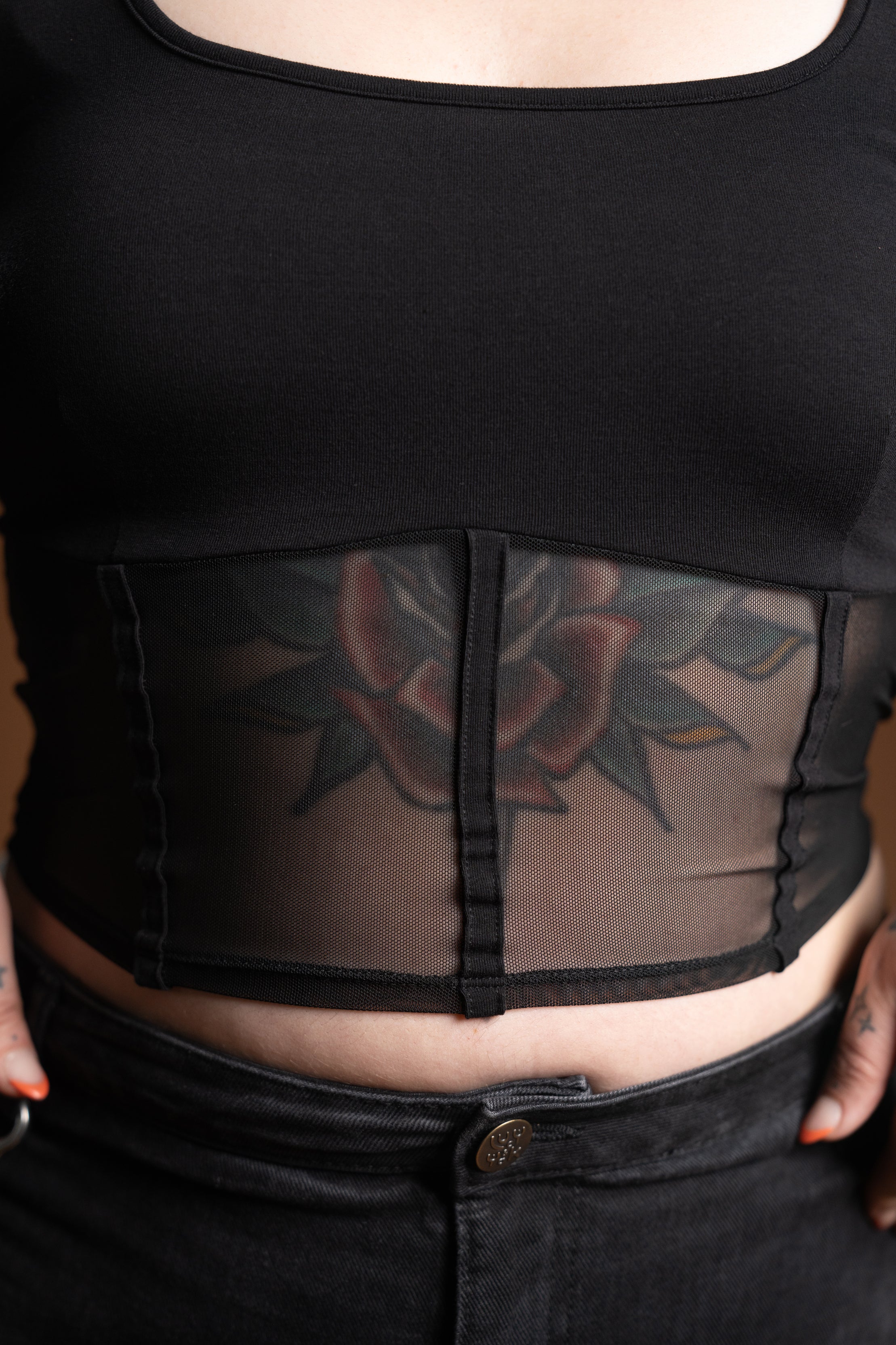 The Quinn Corset Crop Top