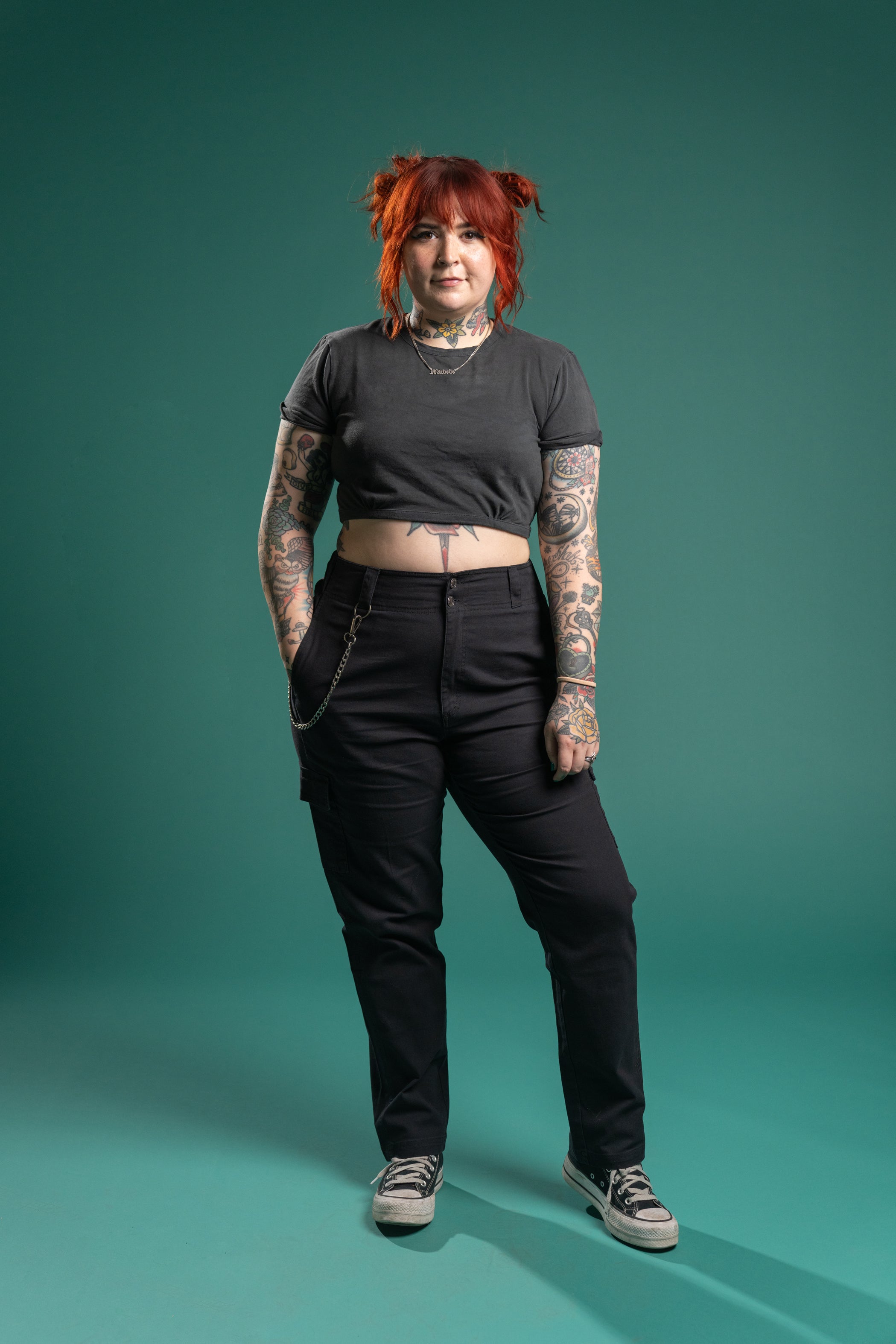 The Sloane Cargo Pant - Black