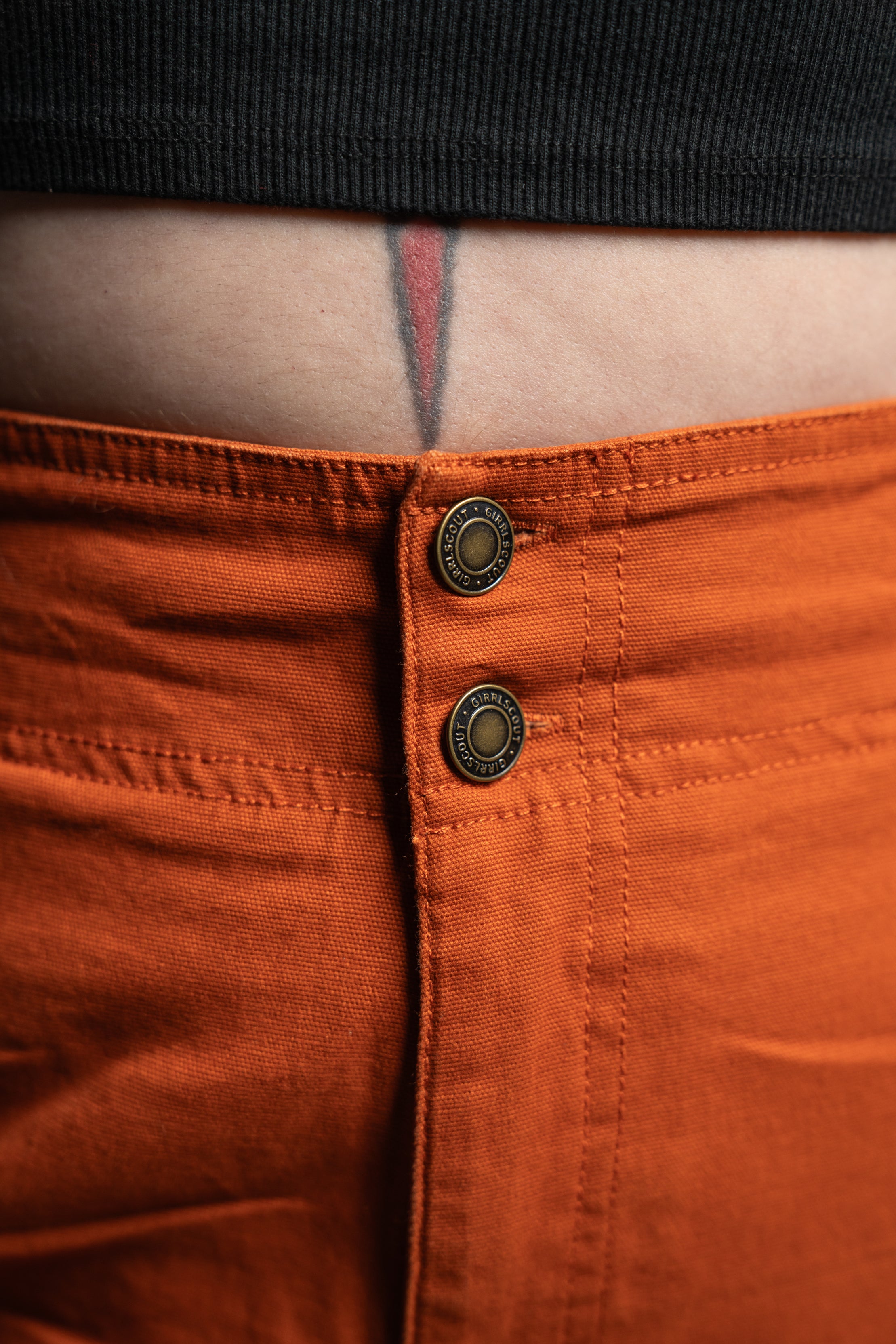 The Sloane Cargo Pant - Orange