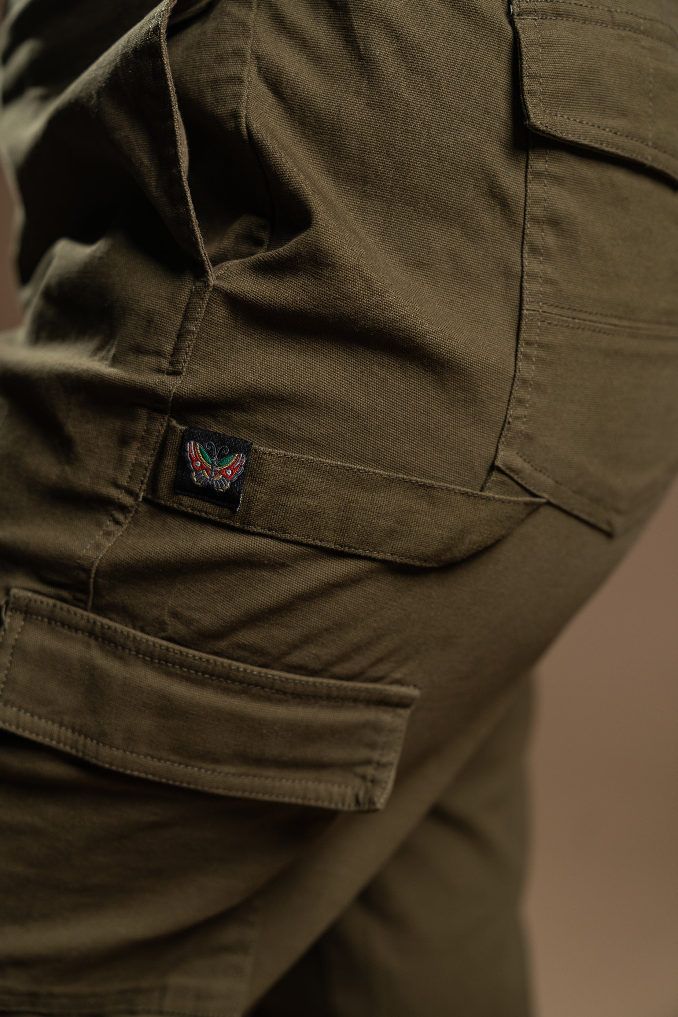 The Sloane Cargo Pant - Dark Olive