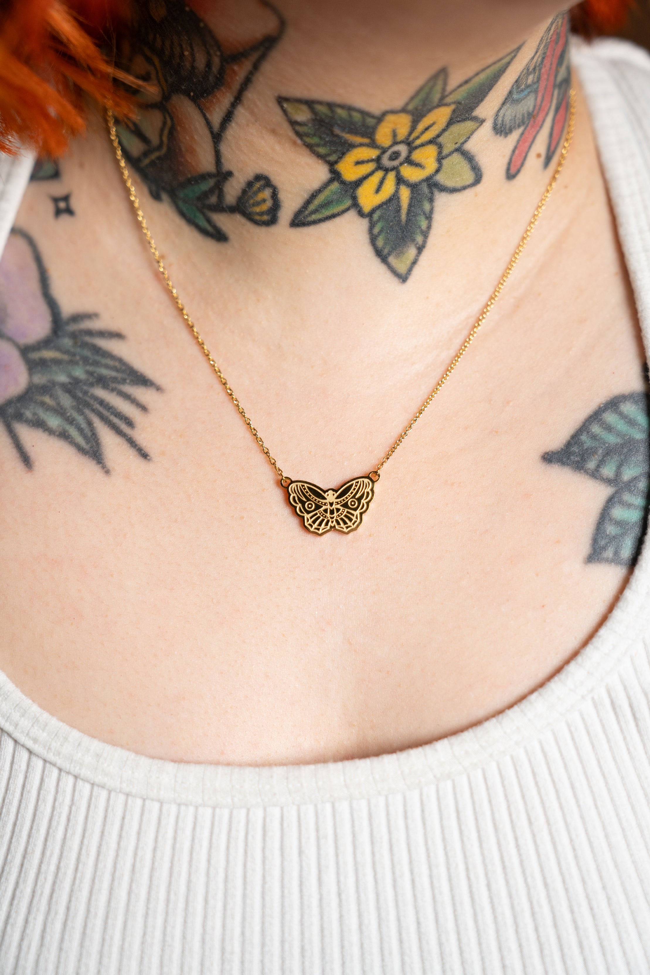 The Moth Necklace