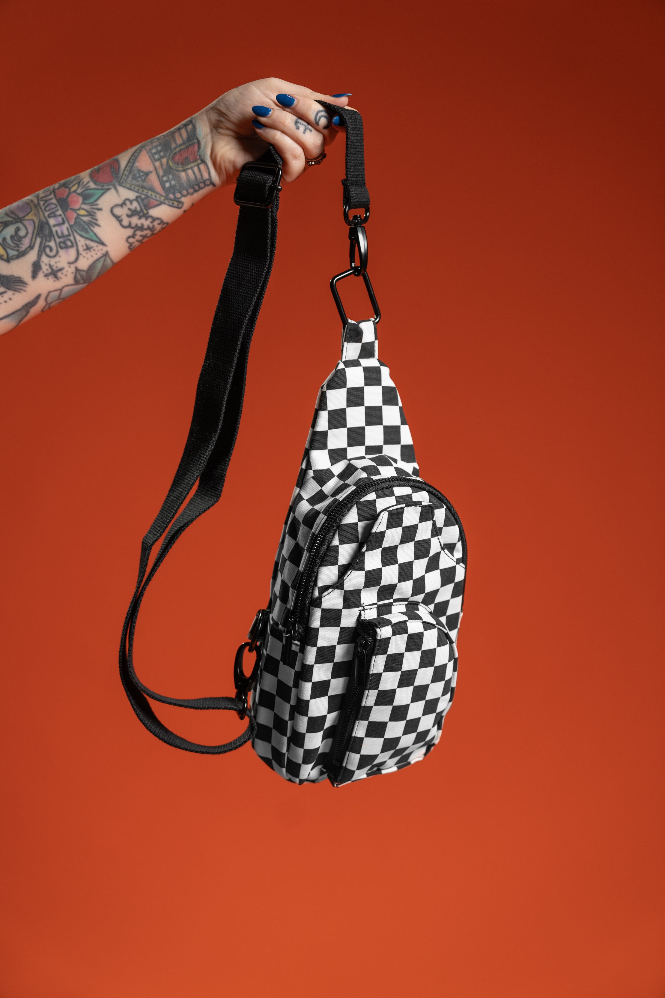 The Limited Edition Checkered Scout Sling Bag