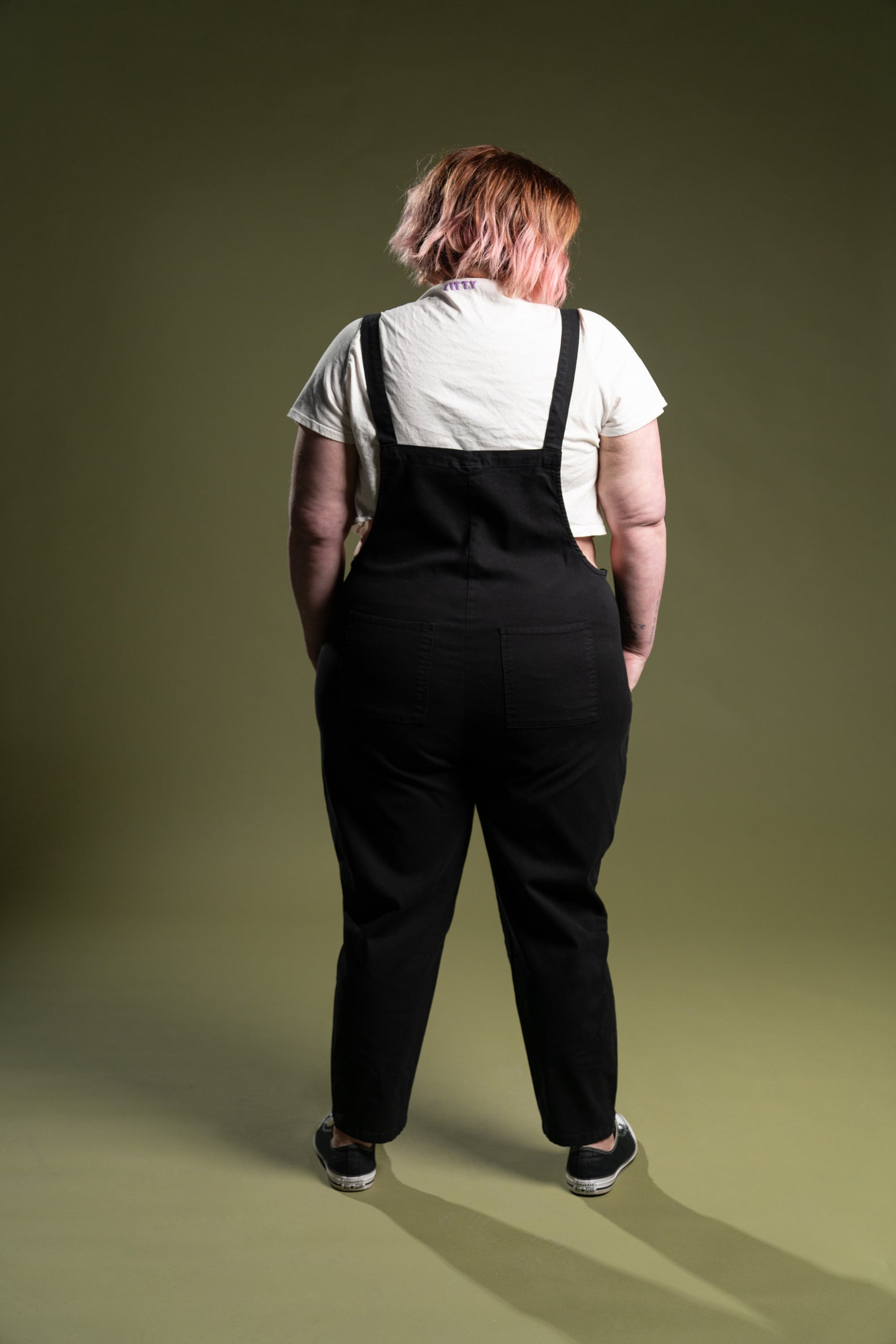 The Billie Overalls - Black