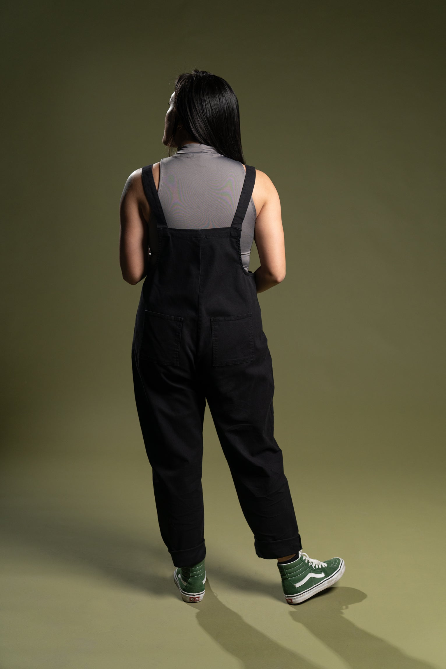 The Billie Overalls - Black