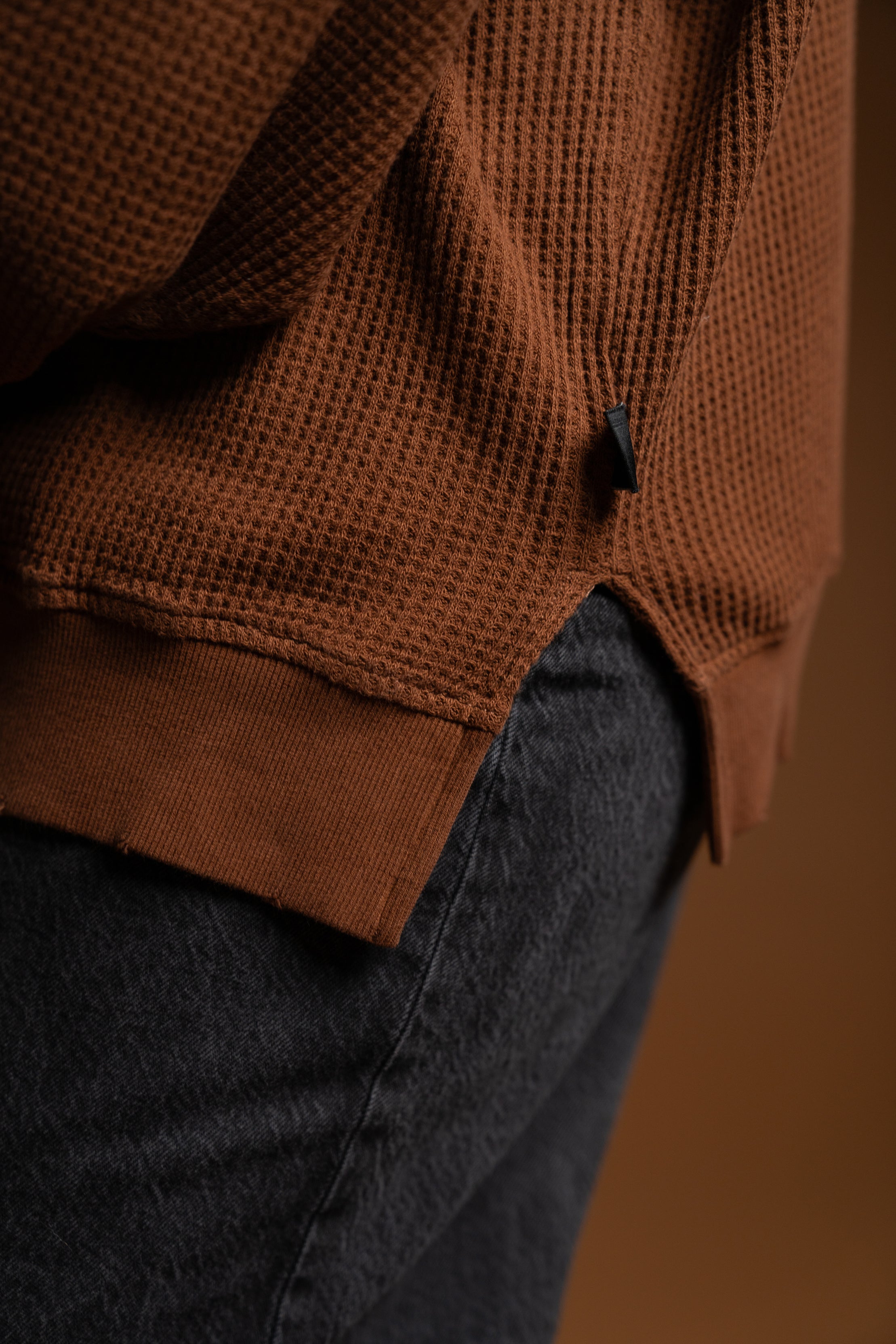 The Dylan Thermal Crewneck - Chocolate