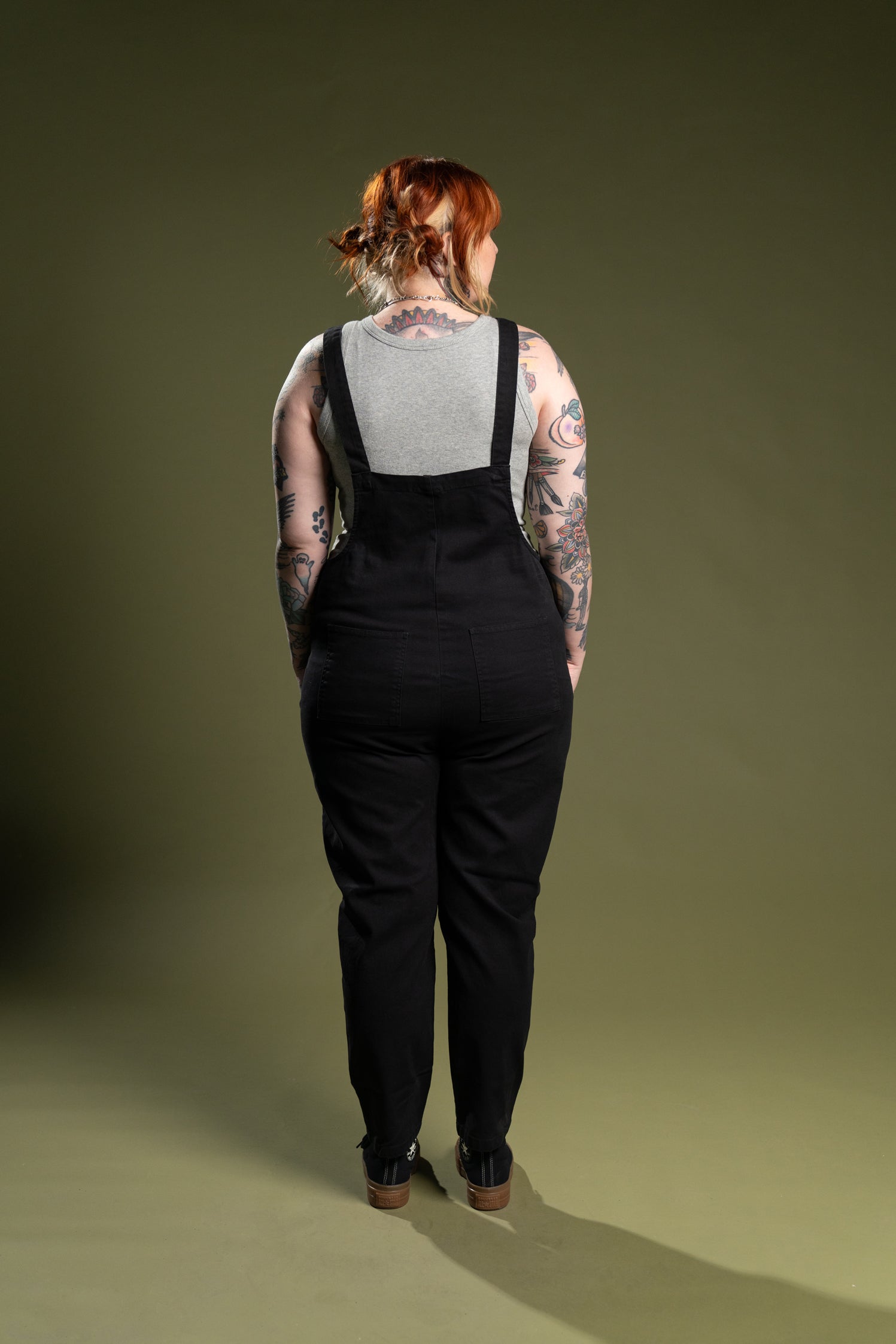 The Billie Overalls - Black