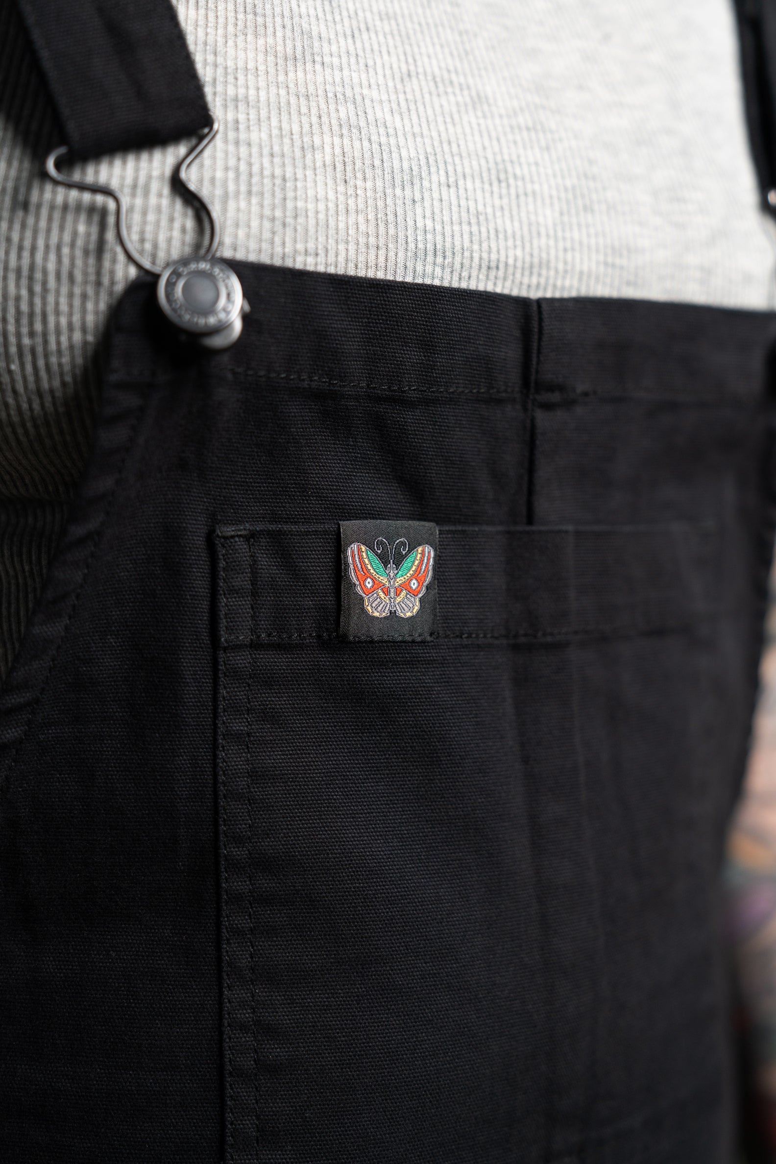 The Billie Overalls - Black