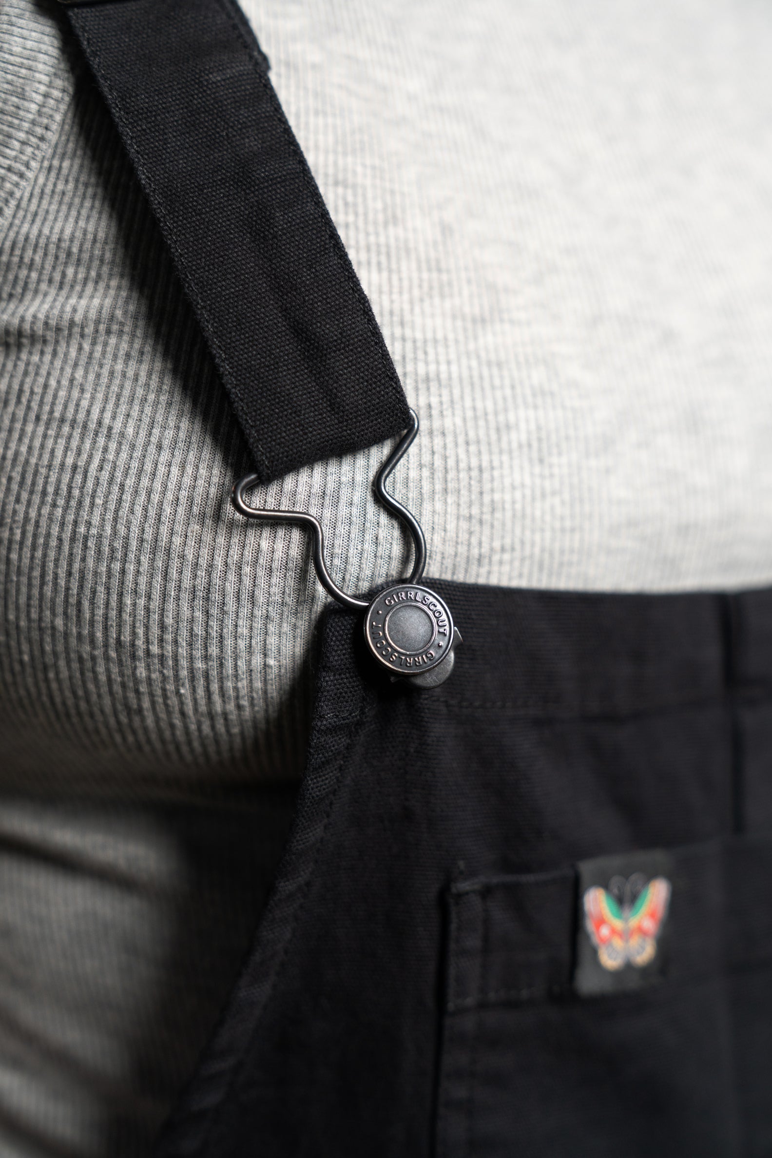 The Billie Overalls - Black
