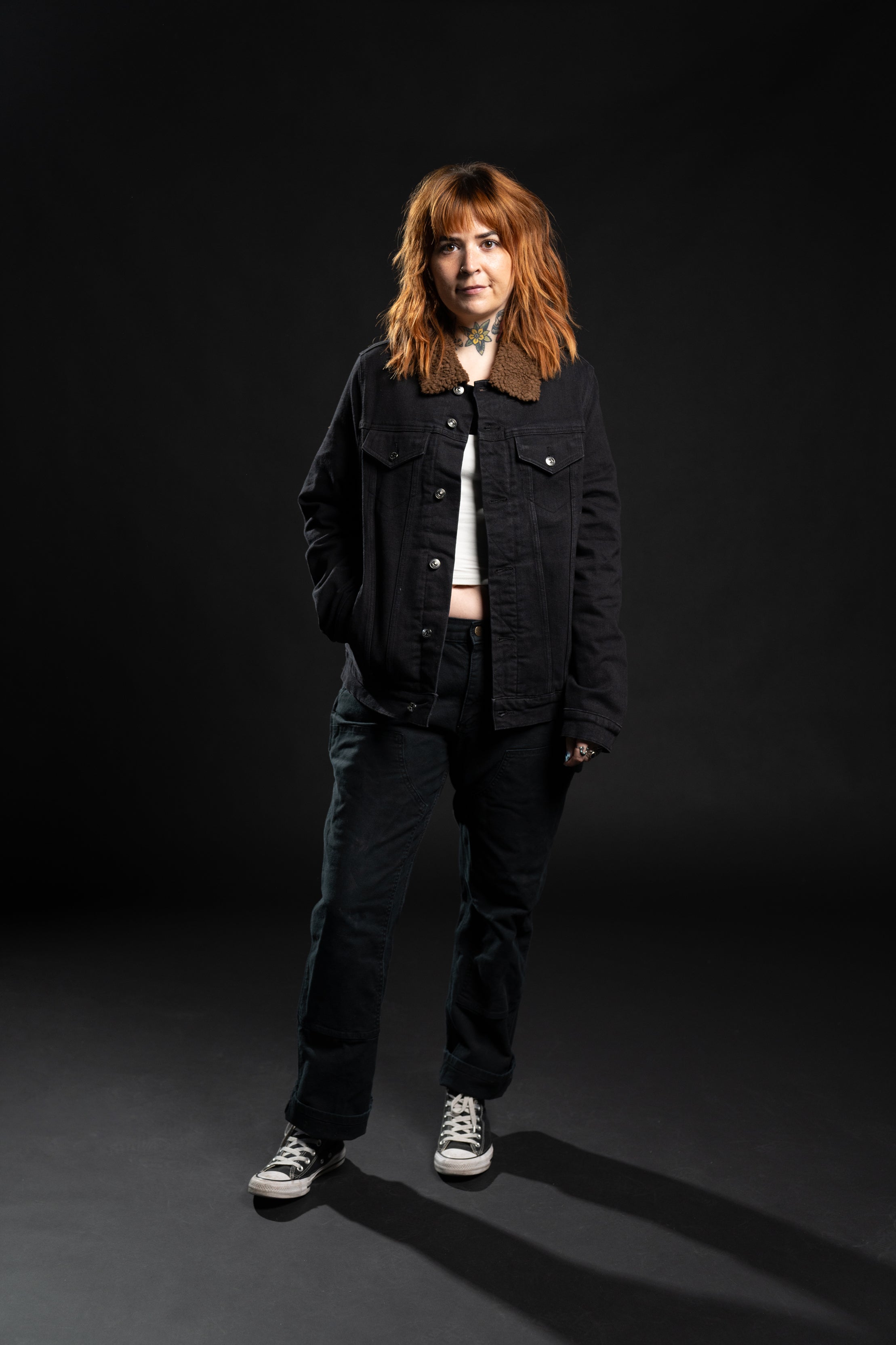 Wyatt Denim Sherpa Jacket