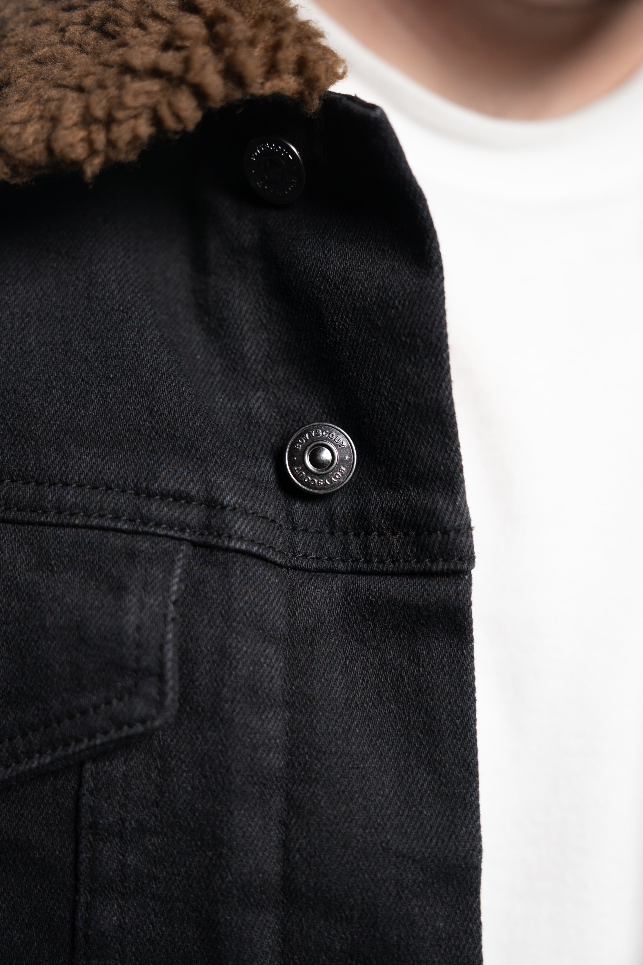 Wyatt Denim Sherpa Jacket