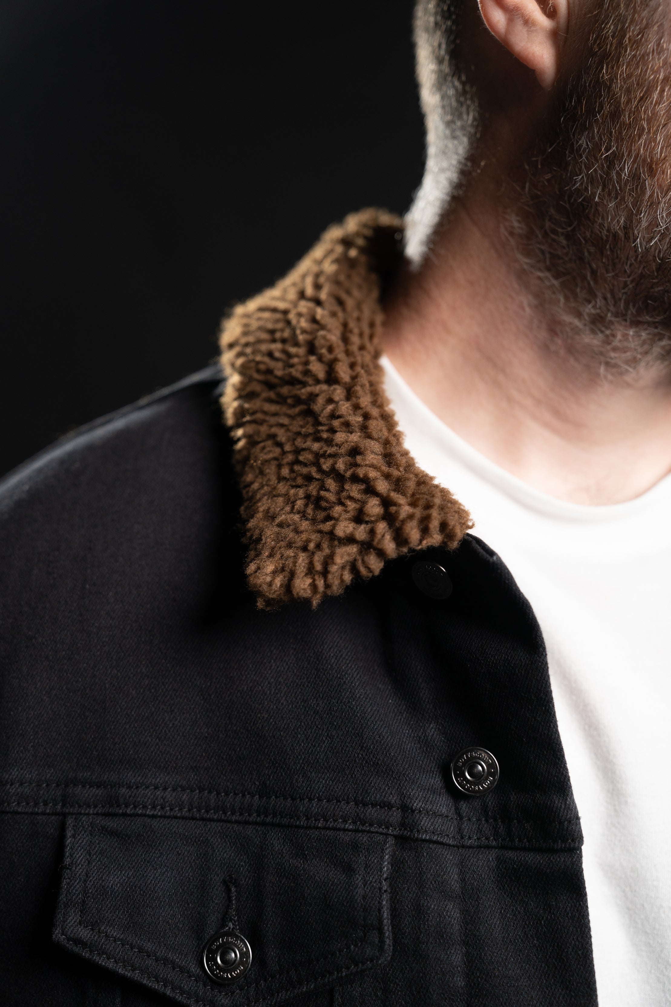 Wyatt Denim Sherpa Jacket