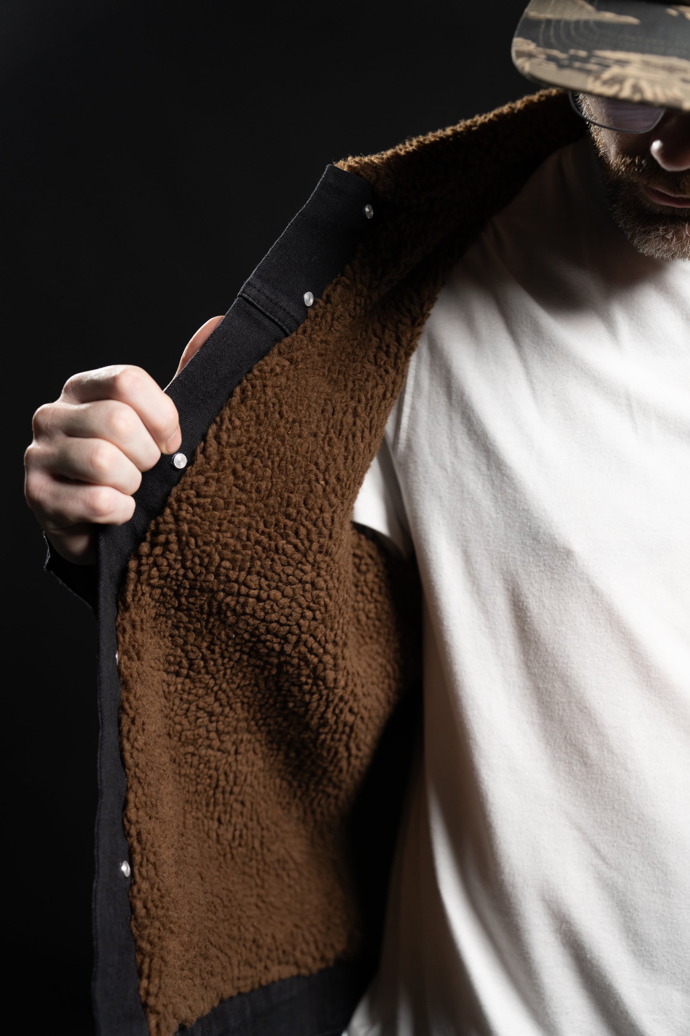 Wyatt Denim Sherpa Jacket