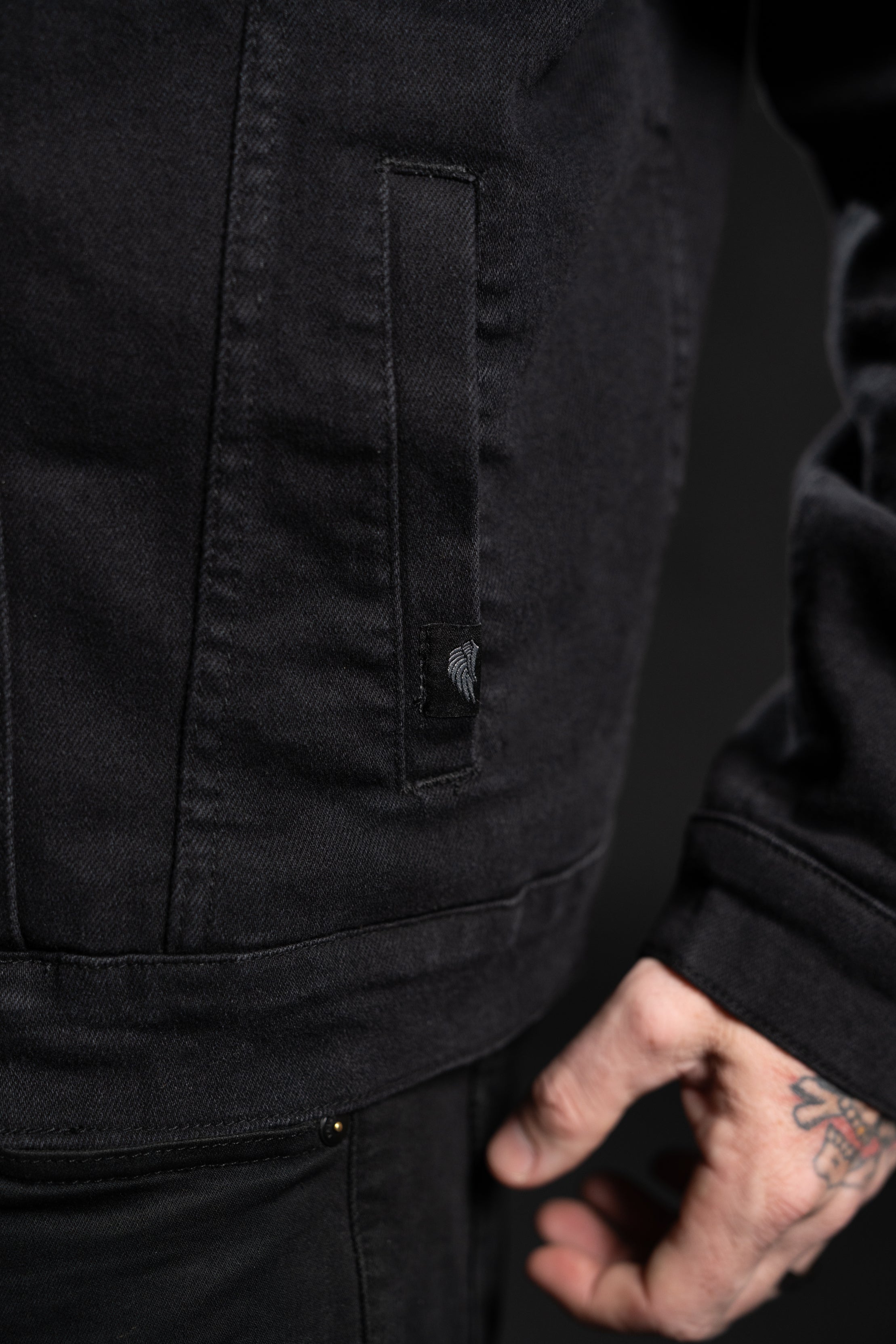 Wyatt Denim Sherpa Jacket