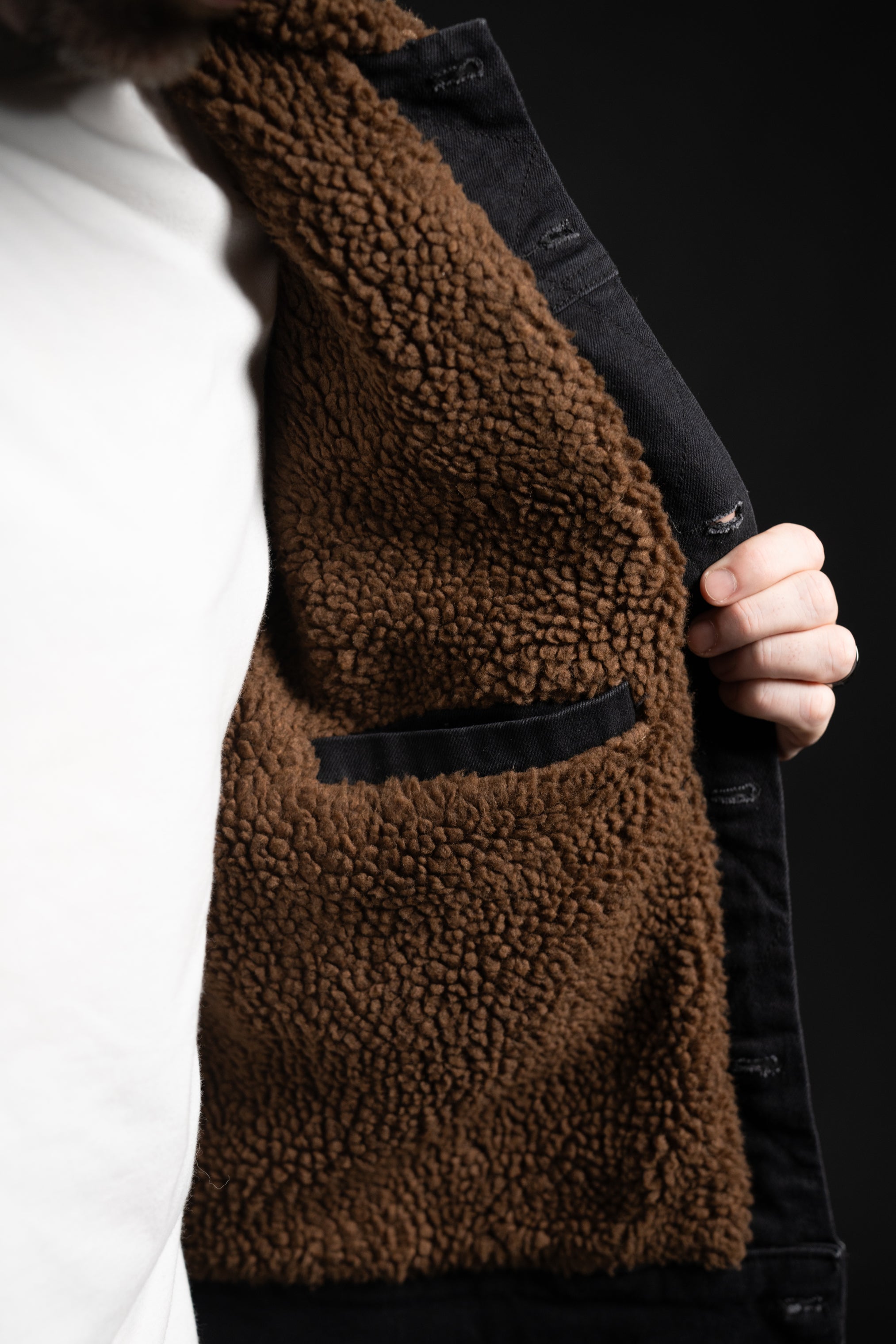 Wyatt Denim Sherpa Jacket
