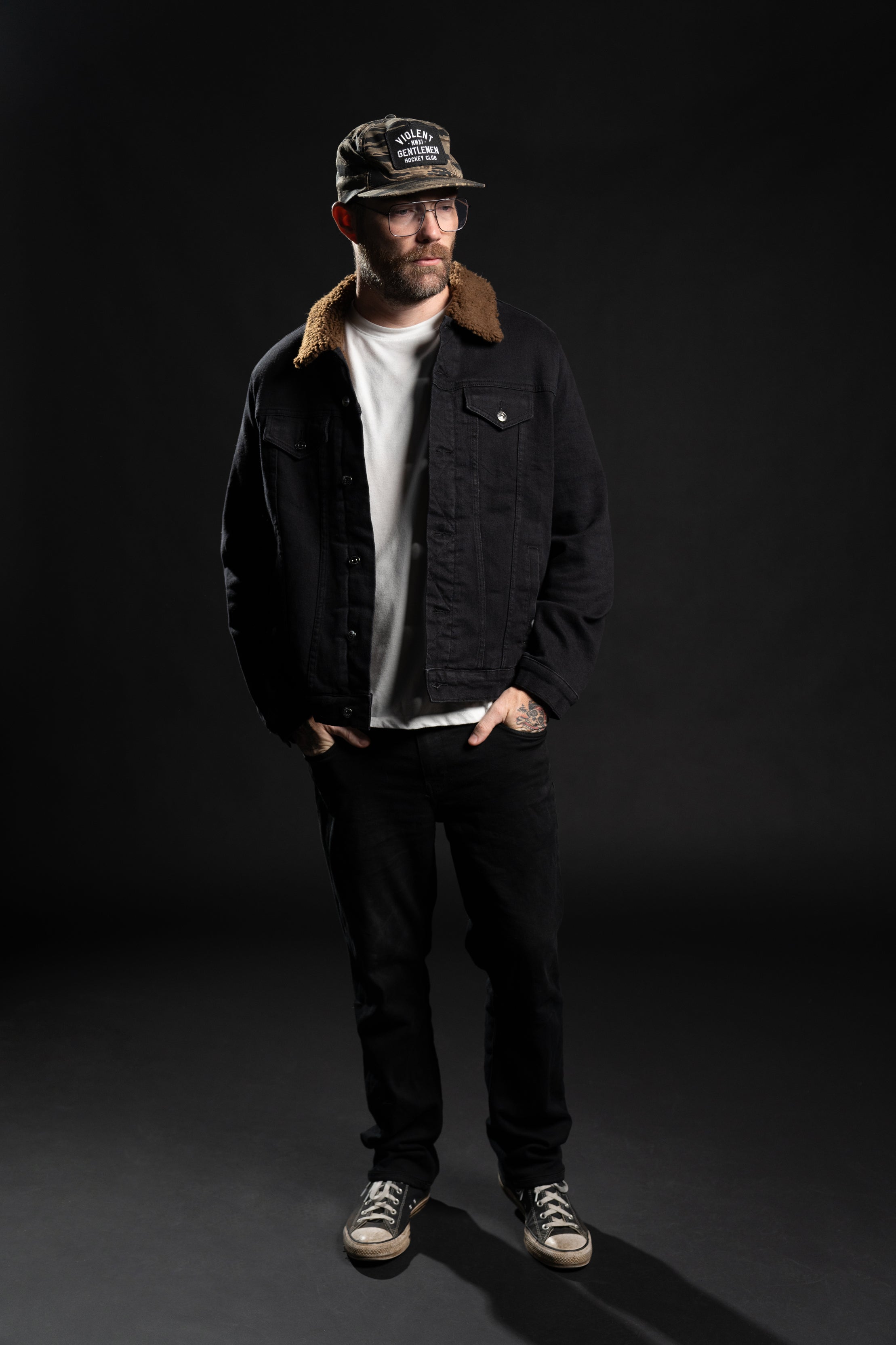 Wyatt Denim Sherpa Jacket