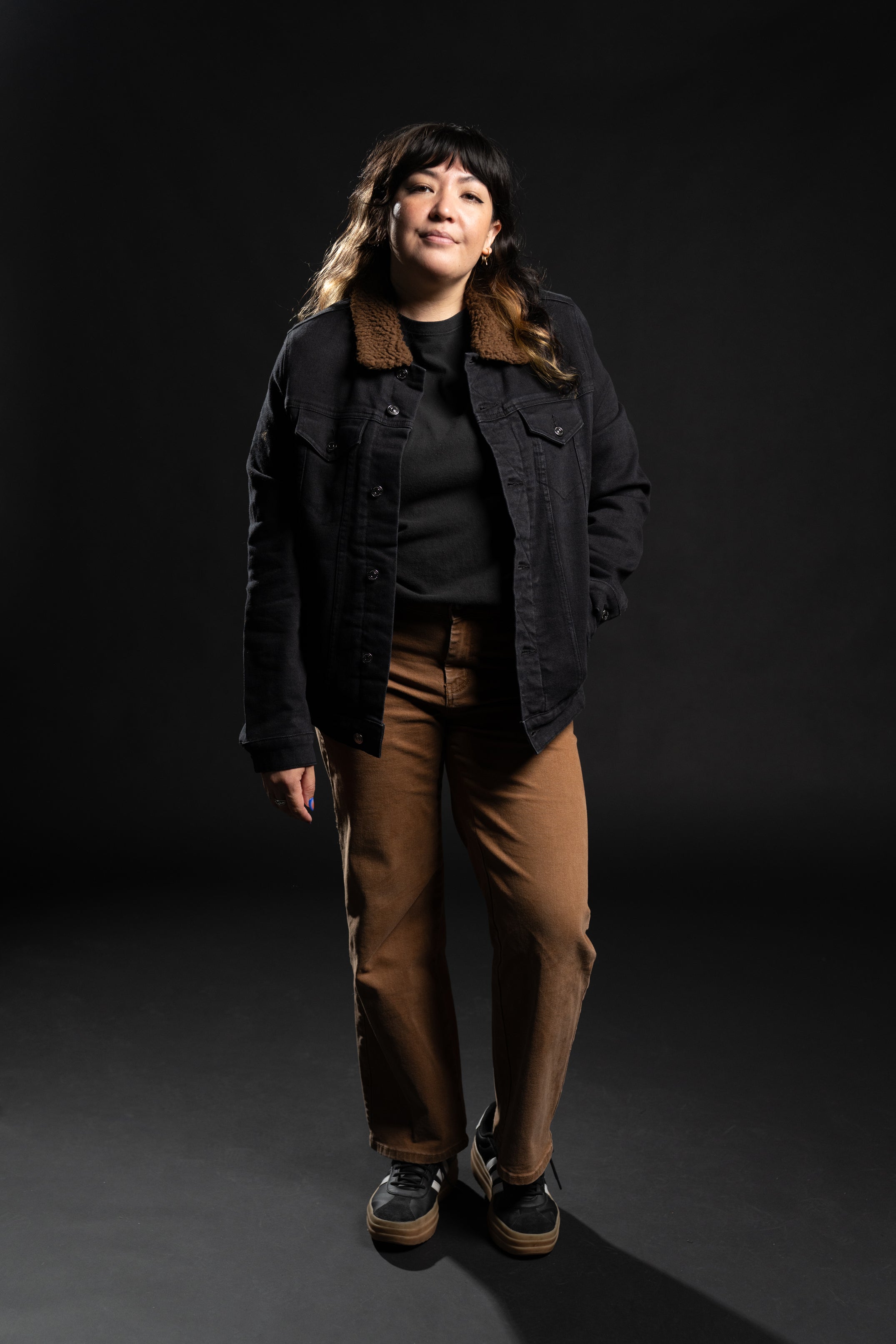 Wyatt Denim Sherpa Jacket