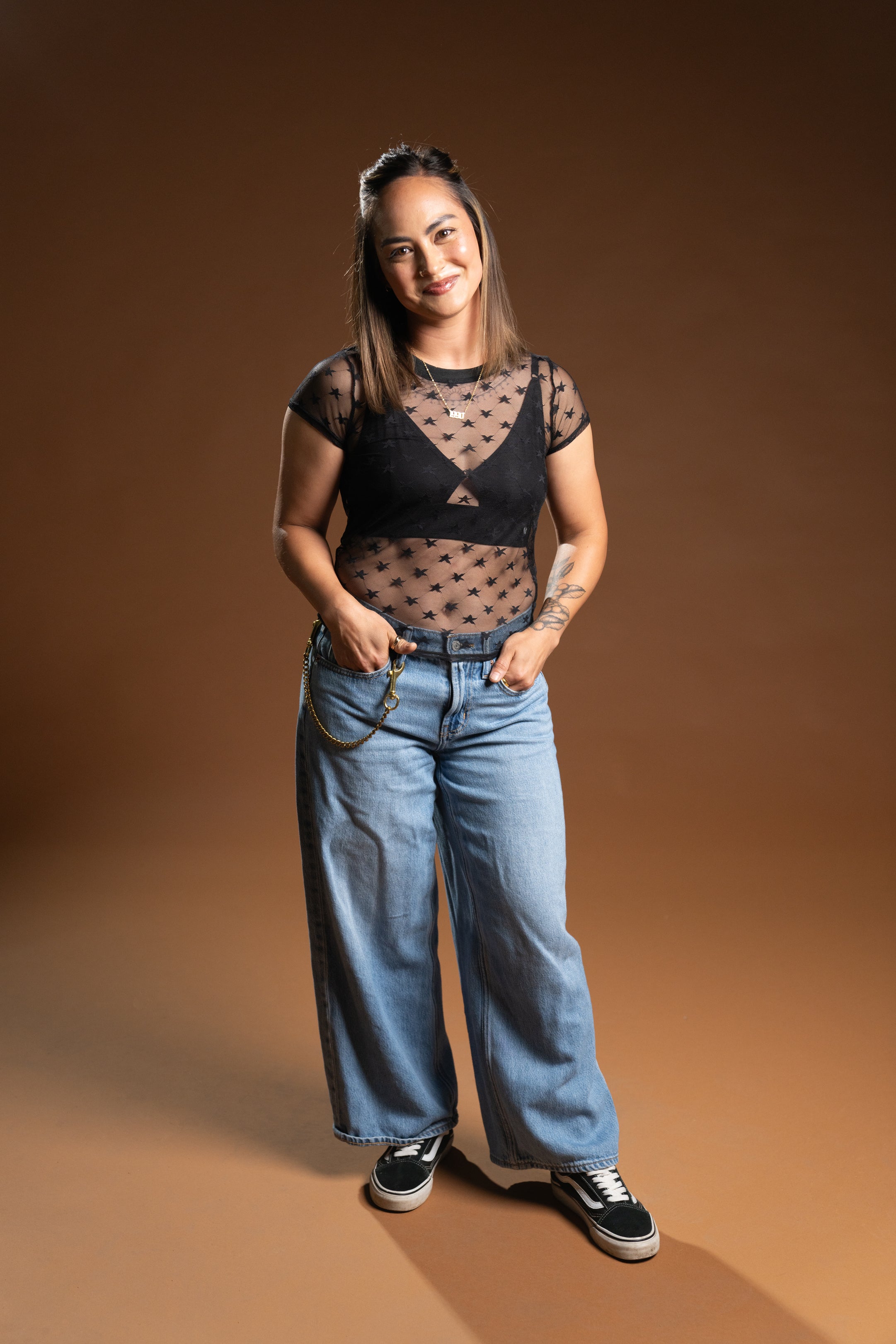 The Riley Star Lace Top