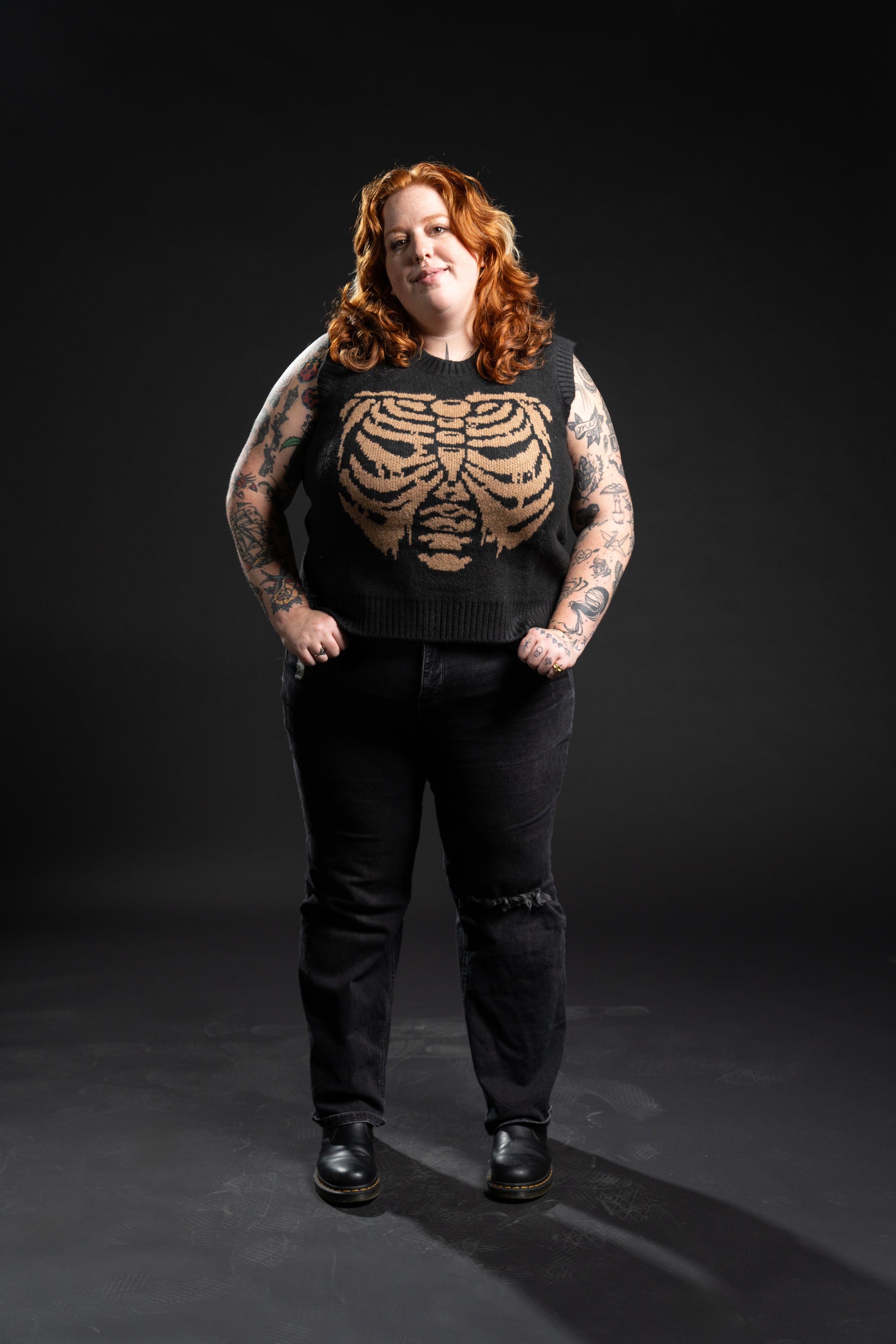 The Ozzie Knit Sweater Vest - Ribcage