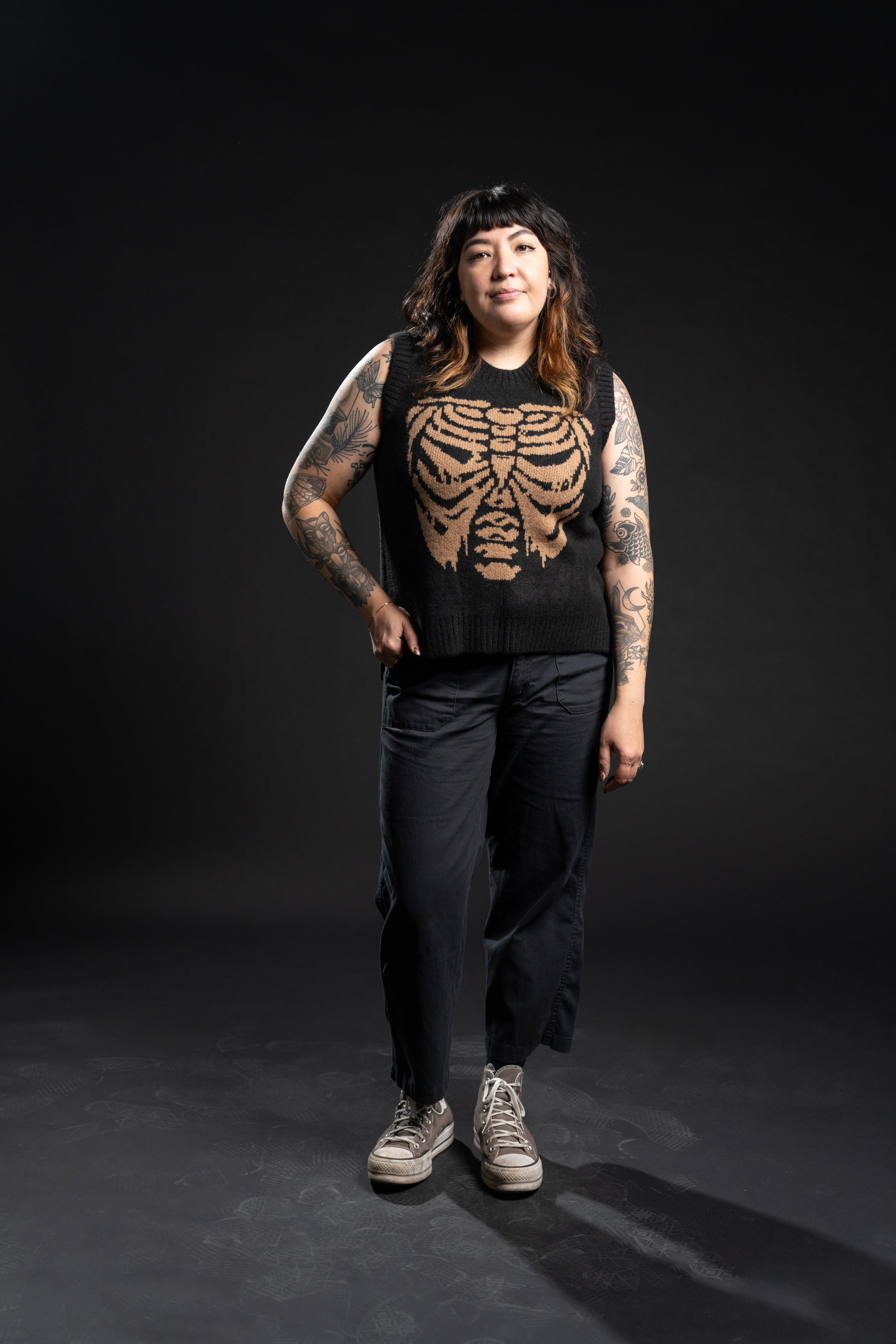 The Ozzie Knit Sweater Vest - Ribcage