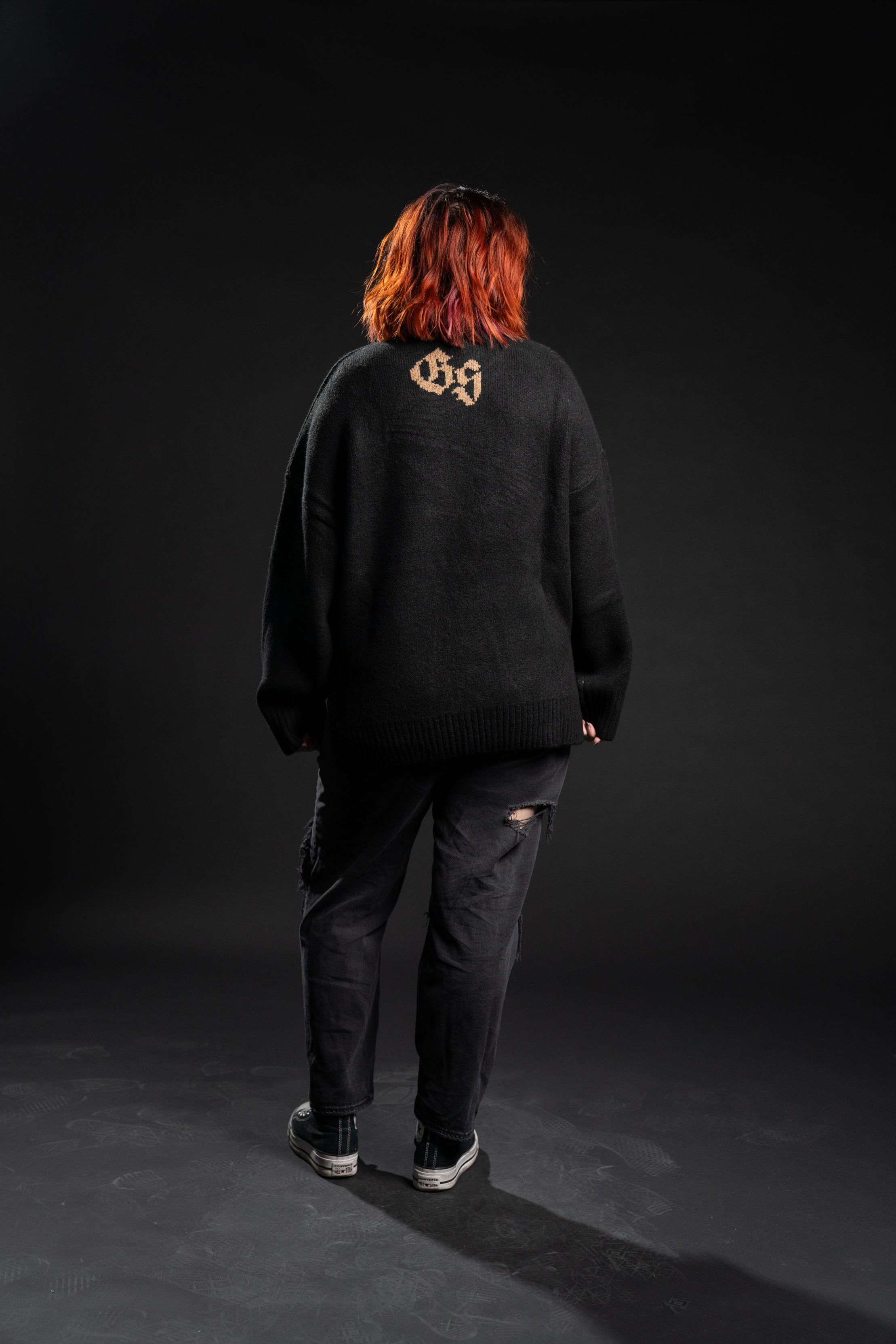 The Carter Knit Sweater - Death Moth