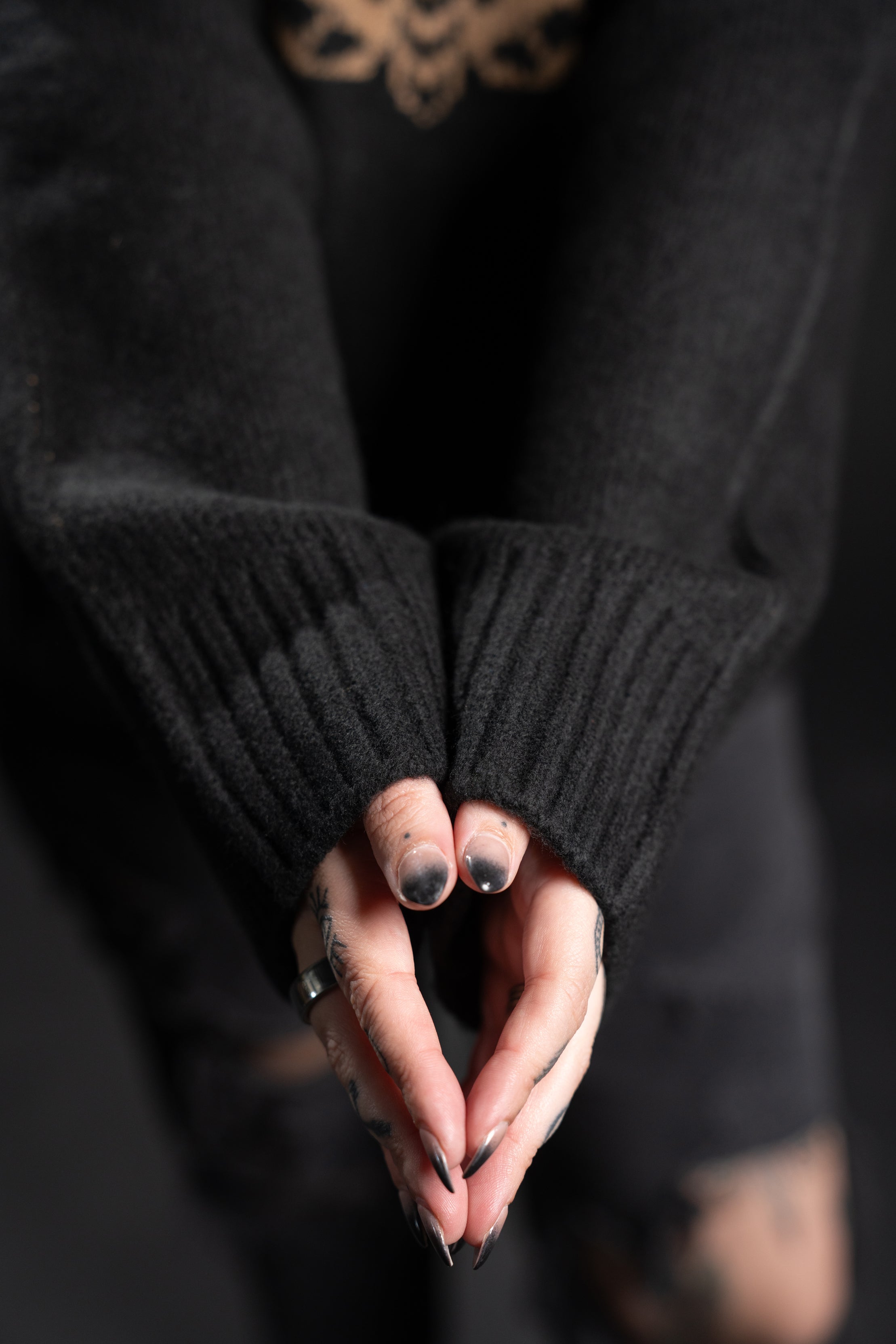 The Carter Knit Sweater - Death Moth