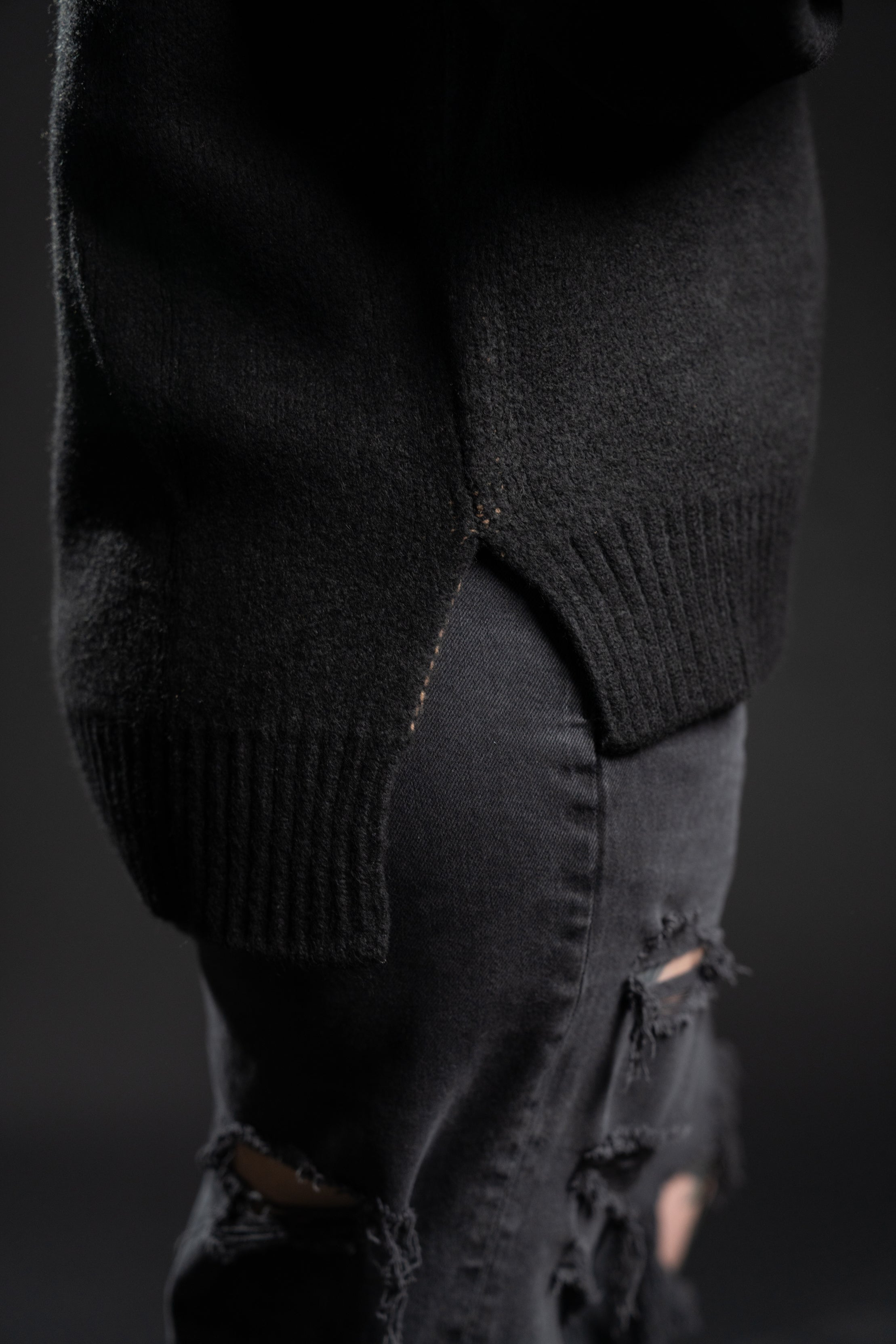 The Carter Knit Sweater - Death Moth
