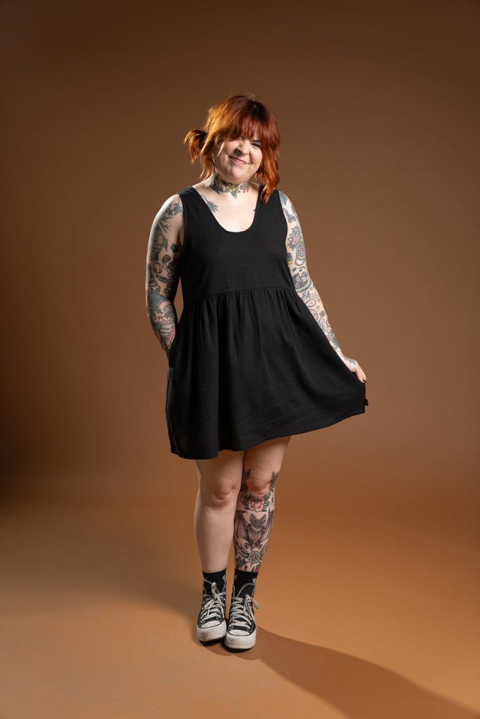 The Andy Linen Dress – Girrlscout