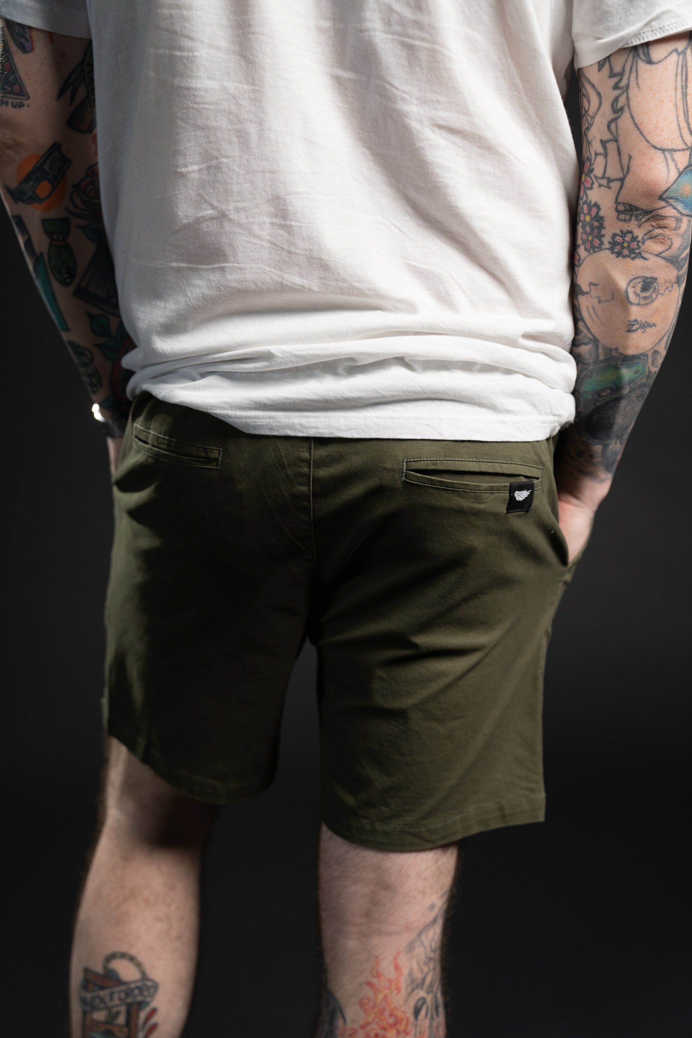 Spencer Relaxed Shorts - Olive