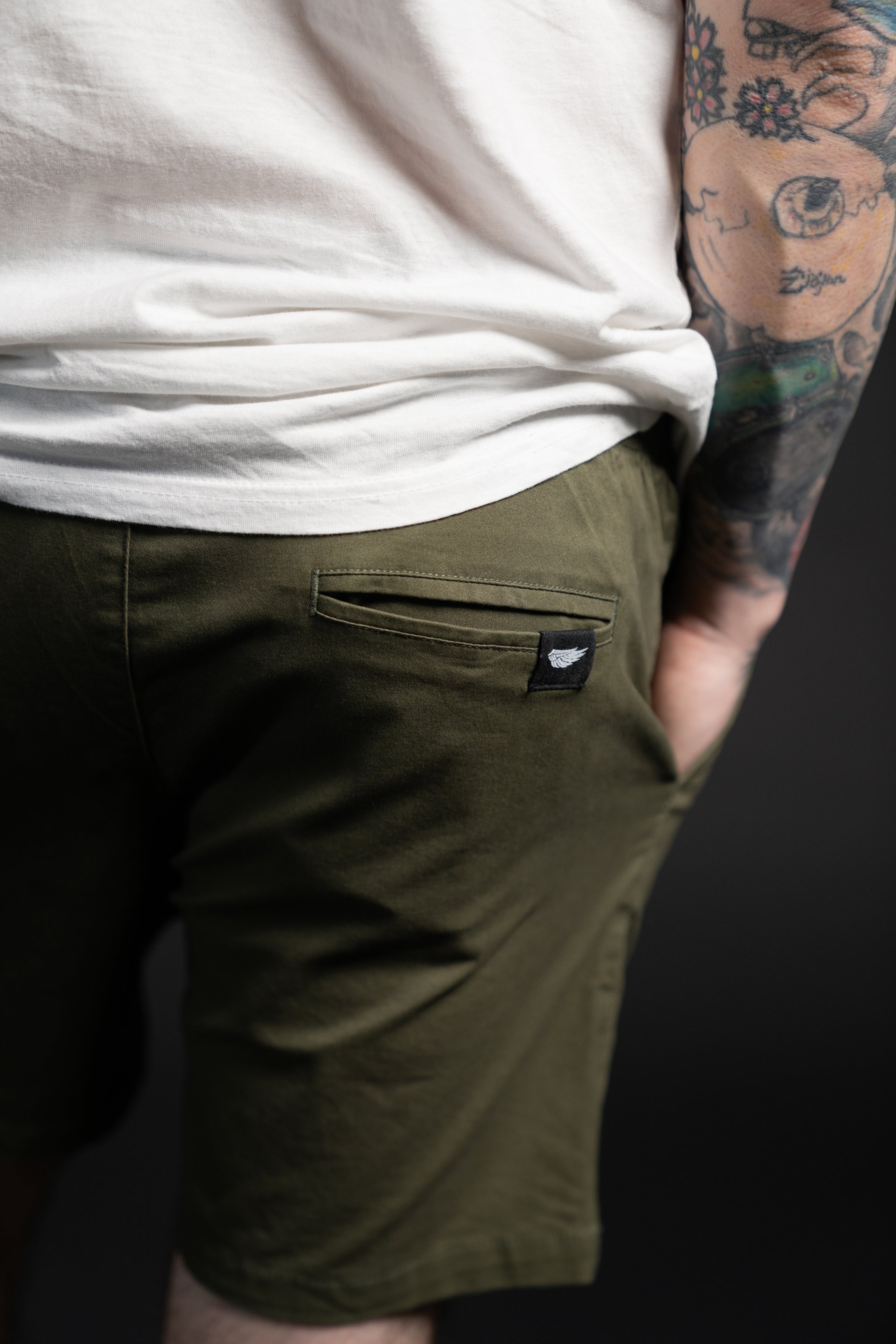 Spencer Relaxed Shorts - Olive