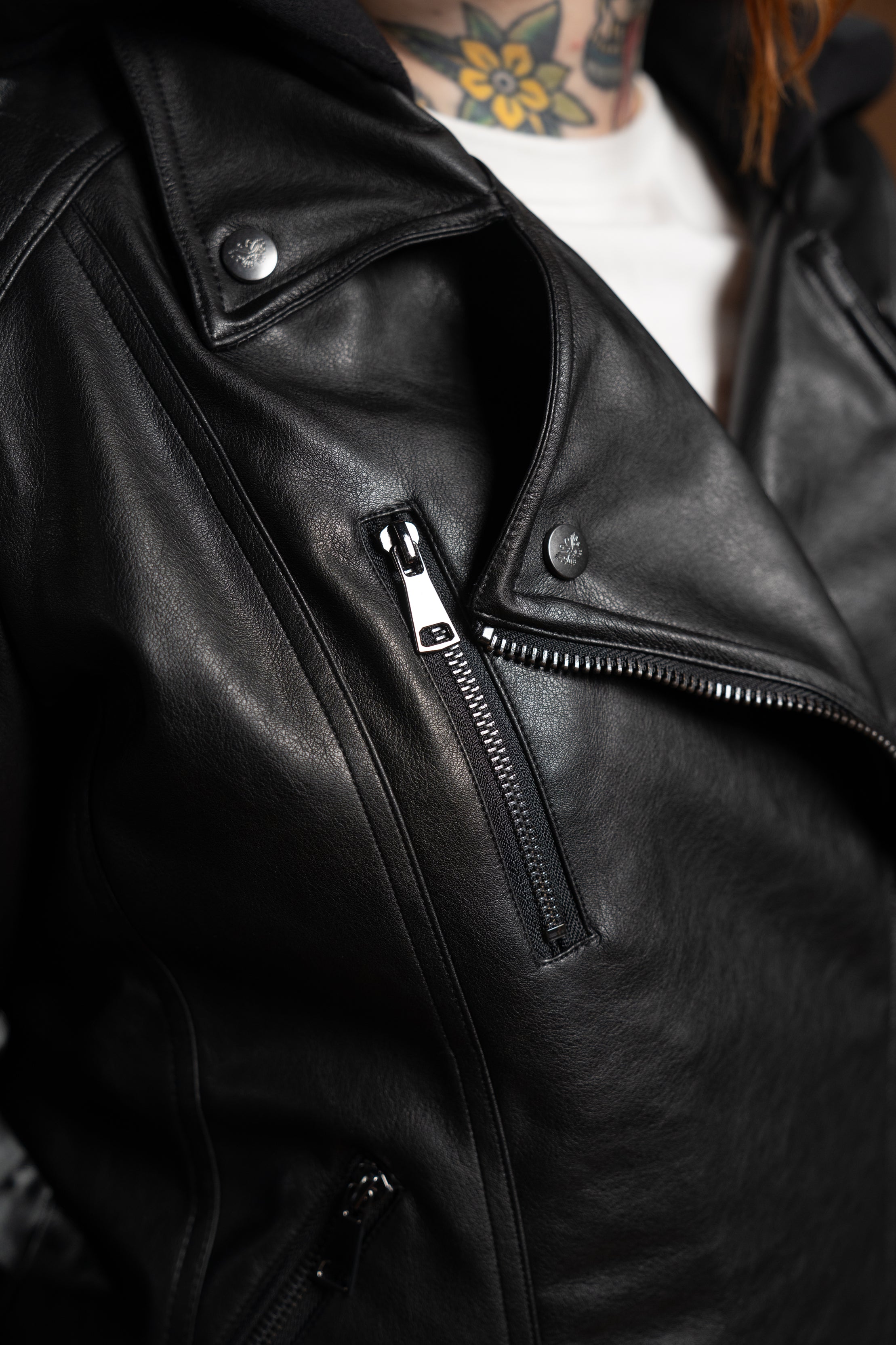 The Elliot Vegan Leather Jacket