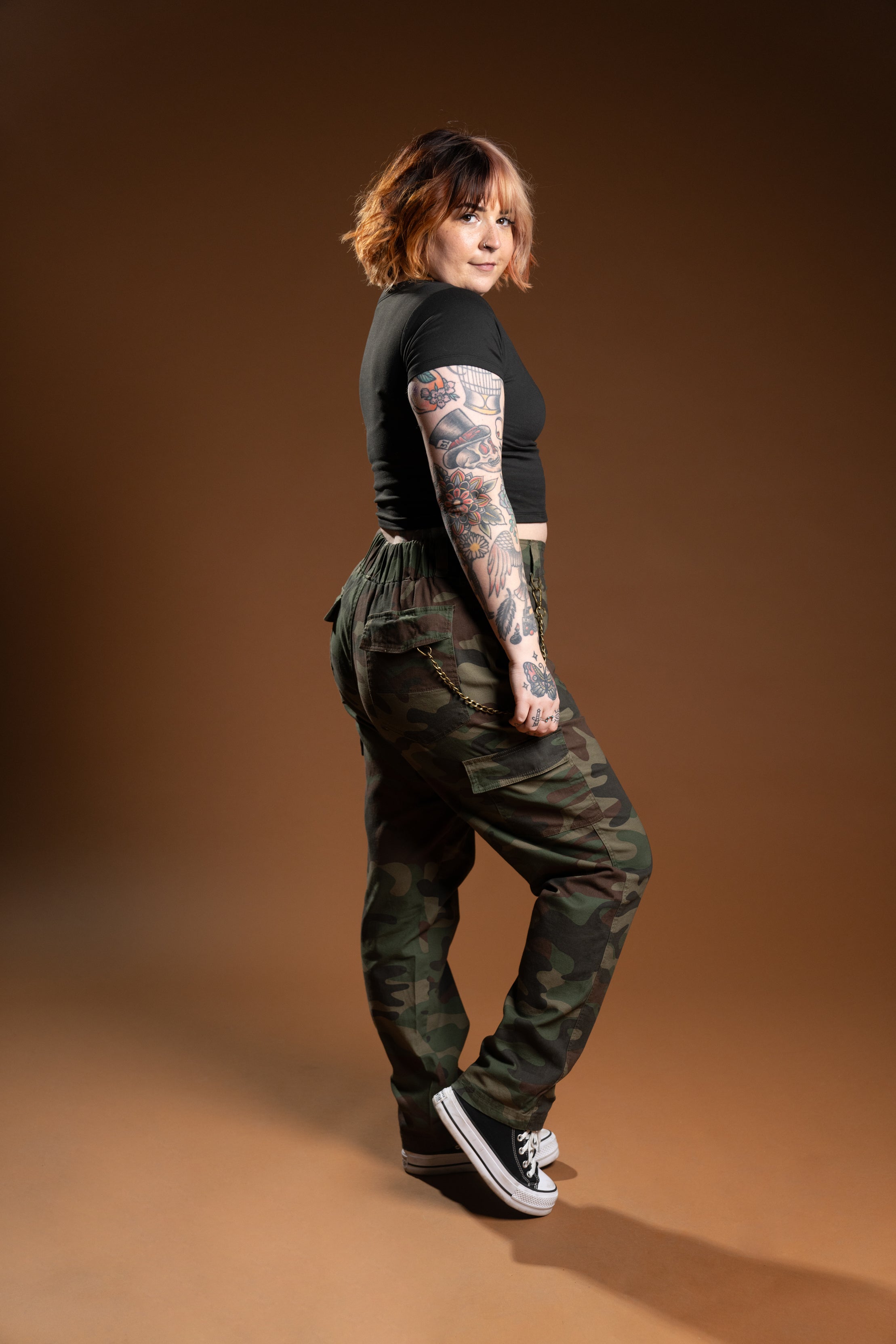 The Sloane Cargo Pant - Camo