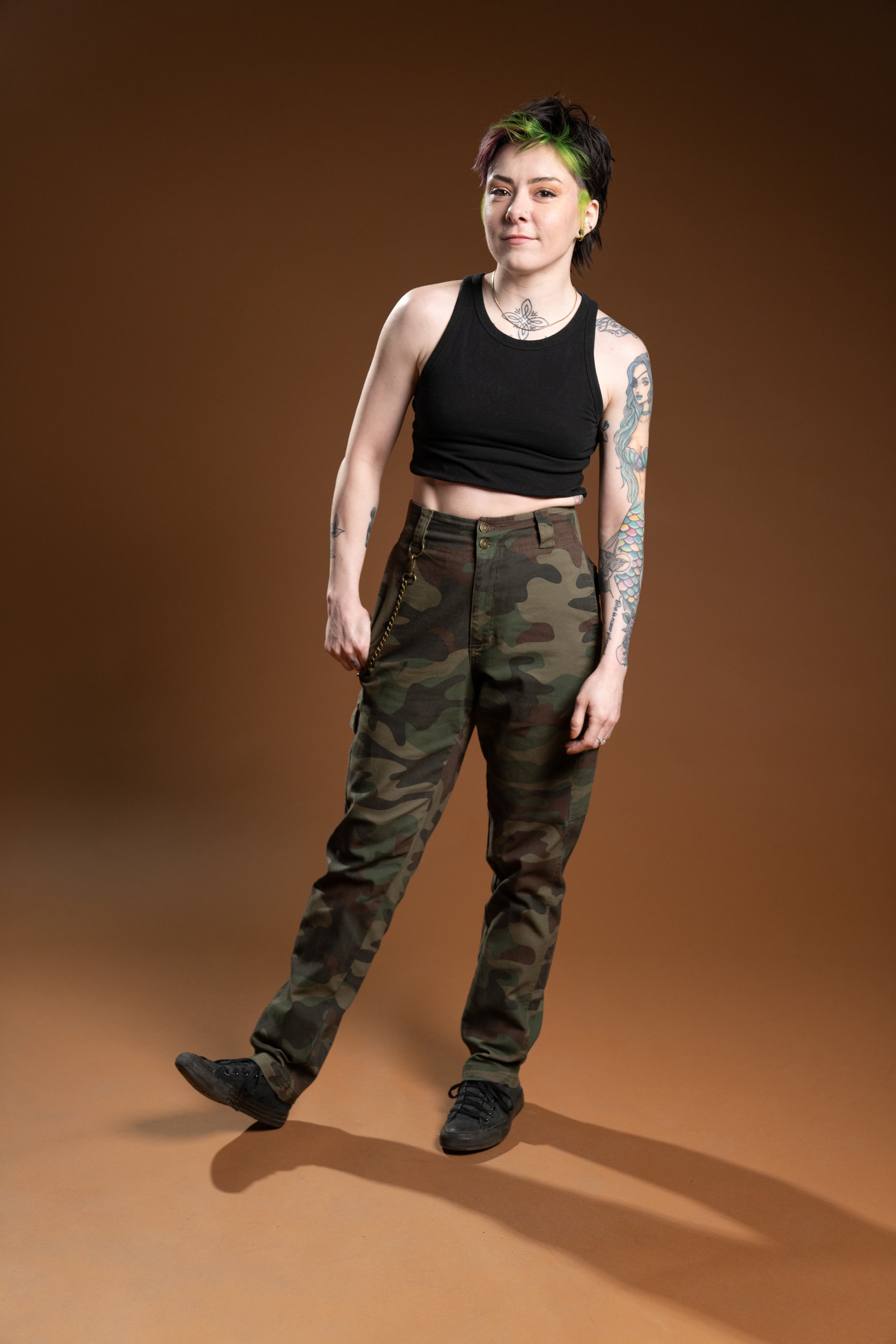 The Sloane Cargo Pant - Camo