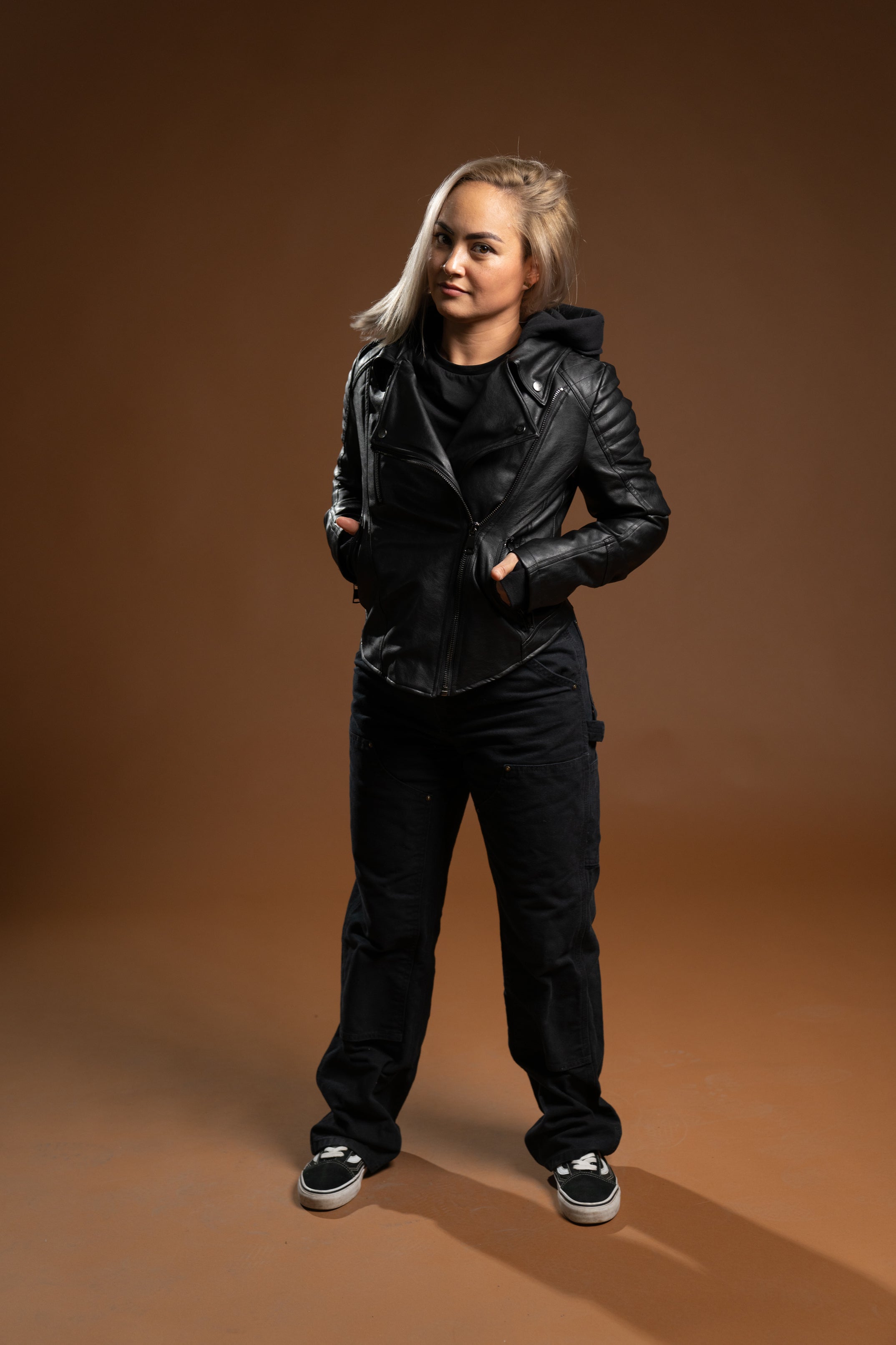 The Elliot Vegan Leather Jacket