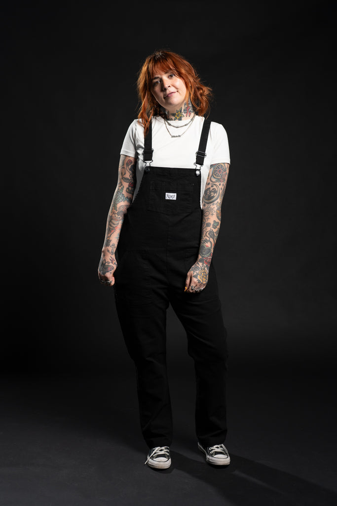 たかし　slash overalls Billie Overalls 2.0 - Black – Girrlscout