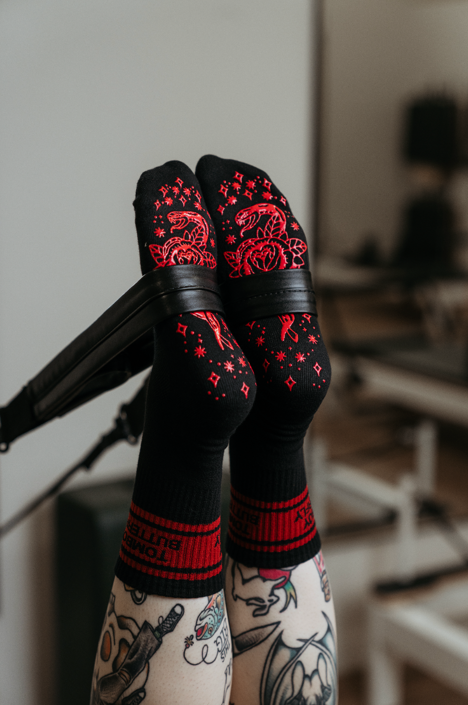 Snake Grip Socks